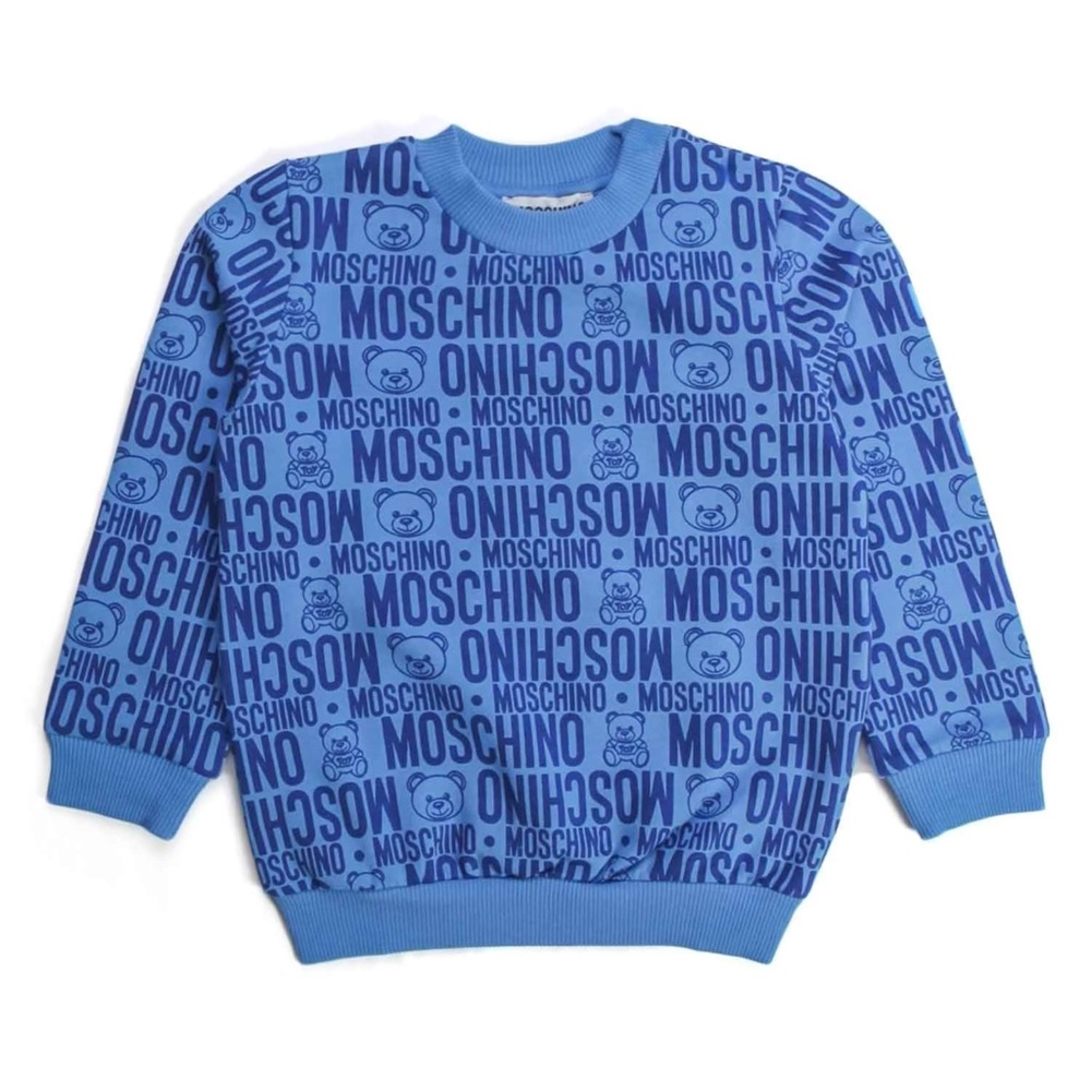 MOSCHINO LOGO PRINT SWEATSHIRT, Kids 5